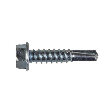 Simpson Strong-Tie X1S1214 Strong-Drive (#12 1") Collated Self-Drilling X Metal Screw - Clear Zinc (1500 Pack)