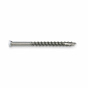 Simpson Strong-Tie T07162FT70WH01 (#7 x 1-5/8") T15 6-Lobe Drive SS Trim-Head Screw, Type 316, White (70 Pack)