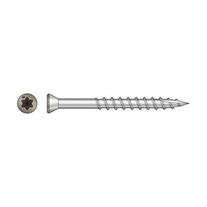 Simpson Strong-Tie T07162FTPTN (#7 x 1-5/8")6-Lobe Drive Stainless Steel Trim-Head Screw, Tan (350 Pack) - 2