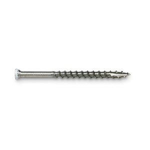 Simpson Strong-Tie T07162FTPWH01 (#7 x 1-5/8") T15 6-Lobe Drive SS Trim-Head Screw, Type 316, White 01 (350 Pack)