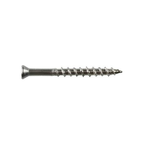 Simpson Strong-Tie T07225WP-RP15 Deck-Drive (#7 x 2-1/4") T-15 DWP Wood SS Screw, Trim Head, Type 316 (15 Pack)