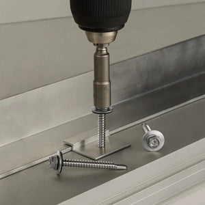 Simpson Strong-Tie T08100HDUM Self-Drilling Hex-Washer Head Screw - 316 Stainless Steel (1000 Pack) - 2