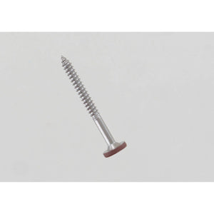 Simpson Strong-Tie T08175FS75RD (#8 x 1-3/4") T-20 6-Lobe Fascia Board Screw - Type 316, Red (75 Pack) - 2