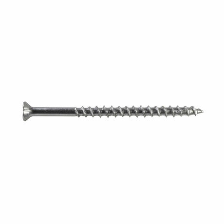 Simpson Strong-Tie T08300WPF5 Deck-Drive (#8 x 3") T-20 DWP Wood SS Screw, Flat Head, Type 316 (5 lb. Tub)