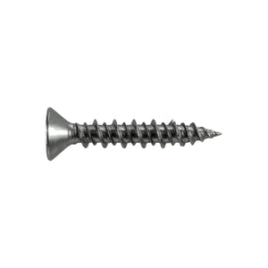 Simpson Strong-Tie T08J100FX-RP20 (#8 x 1") Marine Screw, Flat Head #2 Phillips Drive - Type 316 (20 Pack)
