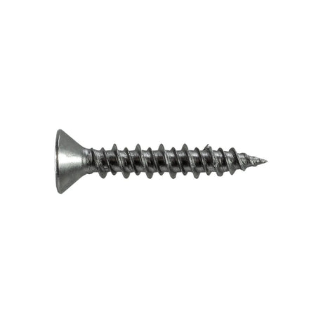 Simpson Strong-Tie T08J100FX-RP20 (#8 x 1") Marine Screw, Flat Head #2 Phillips Drive - Type 316 (20 Pack)