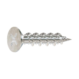 Simpson Strong-Tie T08J125FX-RP15 (#8 x 1-1/4") Flat Head Stainless Steel Marine Screw, #2 Phillips Drive (15 Pack)