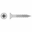 Simpson Strong-Tie T08J125FXC (#8 x 1-1/4") Marine Screw, Flat Head #2 Phillips Drive - Type 316 (100 Pack)