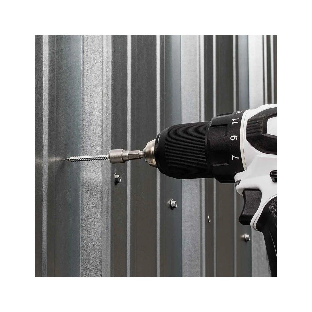 Simpson Strong-Tie T09200HWHM (#9 x 2") Hex Head Metal Panel Screw - 316 Stainless Steel (1000 Pack) - 3
