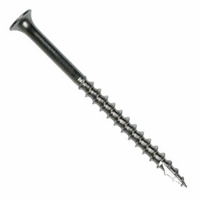 Simpson Strong-Tie T10300DT5 (#10 x 3") Bugle-Head Wood Screw, 6-Lobe Drive, Type 316 (5 lb. Tub)