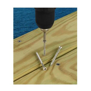 Simpson Strong-Tie T10300DTB (#10 x 3") Bugle-Head Wood Screw, 6-Lobe Drive, Type 316 (1500 Pack) - 3
