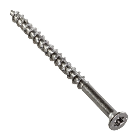 Simpson Strong-Tie T10300WP-RP180 Deck-Drive (#10 x 3") T-25 DWP Wood SS Screw, Flat Head, Type 316 (180 Pack) - 4