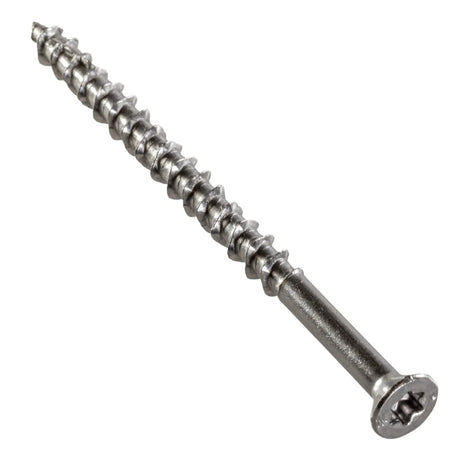 Simpson Strong-Tie T10300WPB Deck-Drive (#10 x 3") T-25 DWP Wood SS Screw, Flat Head, Type 316 (1750 Pack) - 3