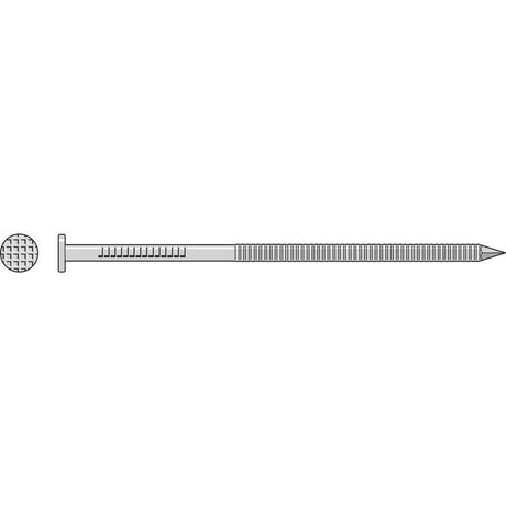 Simpson Strong-Tie T10ABN1 (10d 3") 11 Gauge Annular Ring Shank Box Nail - Type 316 (1 lb Package)
