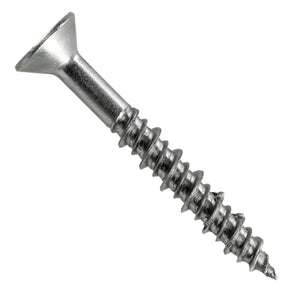 Simpson Strong-Tie T10J150FX-RP12 (#10 x 1-1/2") Flat Head Stainless Steel Marine Screw, #2 Phillips Drive (12 Pack)