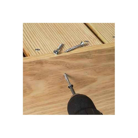 Simpson Strong-Tie T12400WP-RP20 (#12 x 4") DWP Wood SS Screw, T-27, Flat Head, Type 316 (20 Pack) - 9