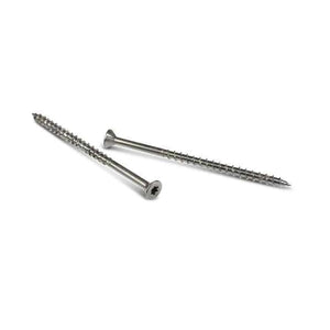 Simpson Strong-Tie T12400WP-RP5 Strong-Drive  (#12 x 4") DWP Wood SS Screw, Flat Head, Type 316 (5 Pack) - 2