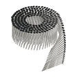 Simpson Strong-Tie T13A200SNJB (6d 2") 15 Degree Wire Coil, Painted Full Round Head Ring-Shank Nail, Black (1800 Pack)