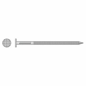 Simpson Strong-Tie T16PTD-RP25 (16d 3-1/2" x .148") Preservative-Treated Wood Stainless Steel Decking Nail with Ring Shank, Type 316 (25 Pack) - 2