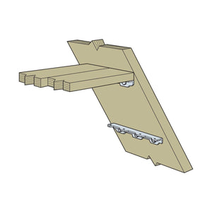 Simpson Strong-Tie TA10Z-R (10-1/4 in.) Staircase Angle for Structurally Sound Staircase Framing - 4