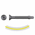 Simpson Strong-Tie TBP1245S Strong-Drive (#12 x 1-3/4") T30 Wood-to-Steel Collated Screw, Black Phosphate (1000 Pack)