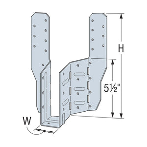 Simpson Strong-Tie THASR29 (2x9) Adjustable Truss Hanger, Skewed Right - 2