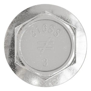 Simpson Strong-Tie THD37300H6SS Titen HD (3/8" x 3") Heavy Duty SS Screw Anchor - Type 316 (50 Pack) - 3