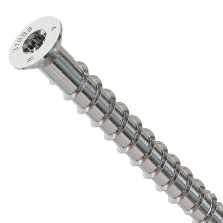 Simpson Strong-Tie THD37400CS6SS Titen HD (3/8" x 4") Countersunk SS Anchor - Type 316 (25 Pack) - 2