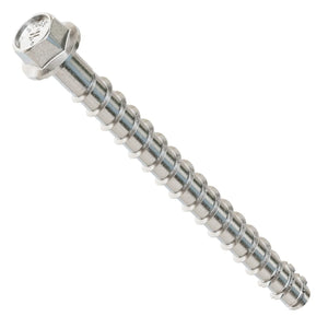 Simpson Strong-Tie THD37500H6SS Titen HD (3/8" x 5") Heavy Duty SS Screw Anchor - Type 316 (50 Pack) - 3