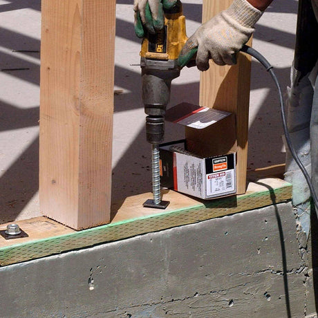 Simpson Strong-Tie THD50500HC20 Titen HD (1/2" x 5") Heavy-Duty Screw Anchor - Zinc Plated (20 Pack) - 4