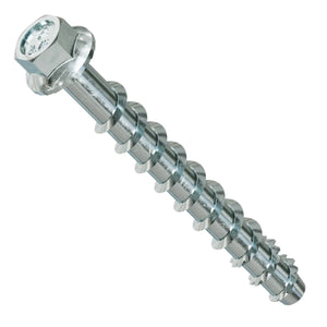 Simpson Strong-Tie THDB25234H Titen HD (1/4" x 2-3/4") Heavy-Duty Screw Anchor - Zinc Plated (50 Pack) - 3