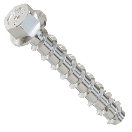 Simpson Strong-Tie THDC25200H6SS Titen HD (1/4" x 2") Heavy-Duty SS Screw Anchor - Type 316 (50 Pack) - 3