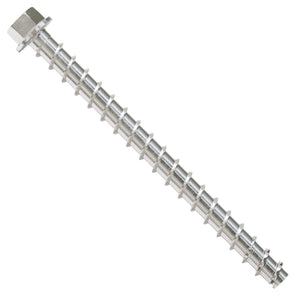 Simpson Strong-Tie THDC25400H6SS Titen HD (1/4" x 4") Heavy-Duty SS Screw Anchor - Type 316 (50 Pack)