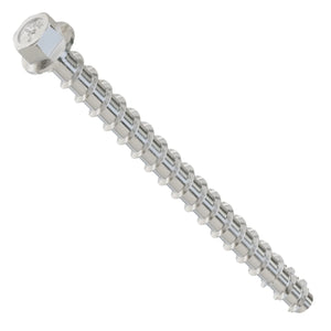 Simpson Strong-Tie THDC25400H6SS Titen HD (1/4" x 4") Heavy-Duty SS Screw Anchor - Type 316 (50 Pack) - 3