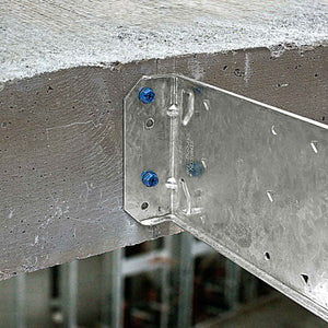 Simpson Strong-Tie TNT18234HC75 Titen Turbo (3/16" x 2-3/4") Hex-Head Concrete and Masonry Screw, Blue (75 Pack) - 2