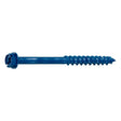 Simpson Strong-Tie TNT25314HC8 Titen Turbo(1/4" x 3-1/4") Hex-Head Concrete and Masonry Screw, Blue (8 Pack)