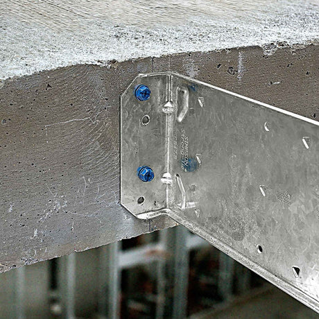 Simpson Strong-Tie TNT25334HC75 Titen Turbo(1/4" x 3-3/4") Hex-Head Concrete and Masonry Screw, Blue (75 Pack) - 2