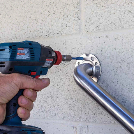 Simpson Strong-Tie TNT25334HC75 Titen Turbo(1/4" x 3-3/4") Hex-Head Concrete and Masonry Screw, Blue (75 Pack) - 5