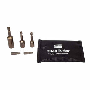 Simpson Strong-Tie TNTINSTALLKIT Titen Turbo (3/8") Installation Tool Kit with Canvas Storage Bag