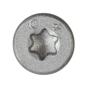 Simpson Strong-Tie TNTS25234TFB Titen Turbo (1/4" x 2-3/4") T30 Flat-Head Concrete and Masonry Screw, Silver (1000 Pack) - 3