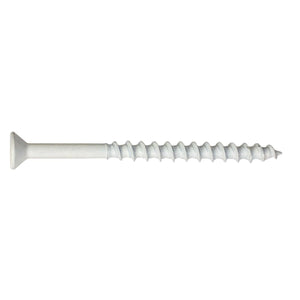 Simpson Strong-Tie TNTW18134TF Titen Turbo (3/16" x 1-3/4") T25 Flat-Head Concrete and Masonry Screw, White (100 Pack)