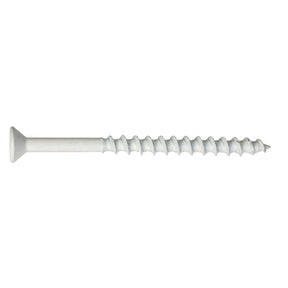 Simpson Strong-Tie TNTW18214TFC75 Titen Turbo (3/16" x 2-1/4") T25 Flat-Head Concrete and Masonry Screw, White (75 Pack)