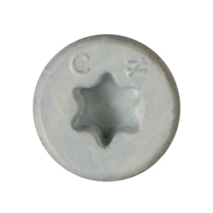 Simpson Strong-Tie TNTW18214TFC75 Titen Turbo (3/16" x 2-1/4") T25 Flat-Head Concrete and Masonry Screw, White (75 Pack) - 3
