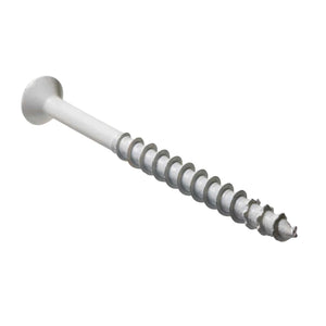 Simpson Strong-Tie TNTW18234TFC25 Titen Turbo (3/16" x 2-3/4") T25 Flat-Head Concrete and Masonry Screw, White (25 Pack) - 2
