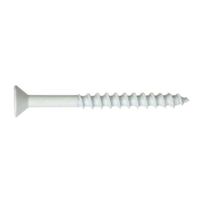 Simpson Strong-Tie TNTW25114TF Titen Turbo(1/4" x 1-1/4") T30 Flat-Head Concrete and Masonry Screw, White (100 Pack)