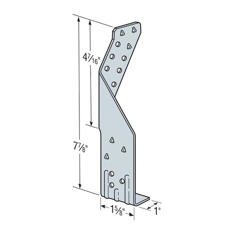 Simpson Strong-Tie TSP Stud-Plate Tie for Wood Construction - 2
