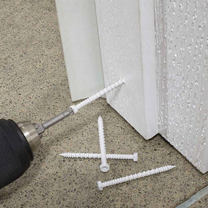 Simpson Strong-Tie TSV214R70WH01 (#8 x 2-1/4") PVC Trim-Board Screw with White Exterior-Grade Coating (70 Pack) - 5