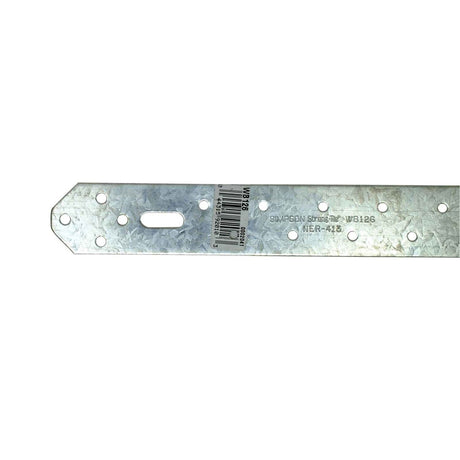 Simpson Strong-Tie WB126 (11ft. 4-3/8") Wall Bracing - G90 Galvanized (10 Pack)