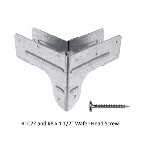 Simpson Strong-Tie WBSK (2" x 4") Workbench and Shelving Hardware Kit ZMAX Finish - 3