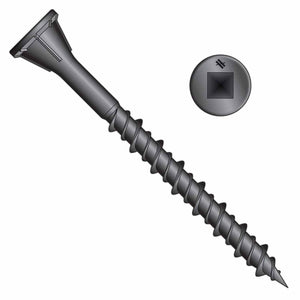 Simpson Strong-Tie WSHL134S7 (#7 x 1-3/4", #2 Square Drive) Subfloor Screw, Gray Phosphate Coating (2000 Pack) - 2
